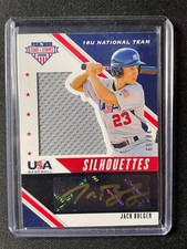 2020 Panini USA Stars & Stripes Jack Bulger Autographed Jersey Black #69/84!!!