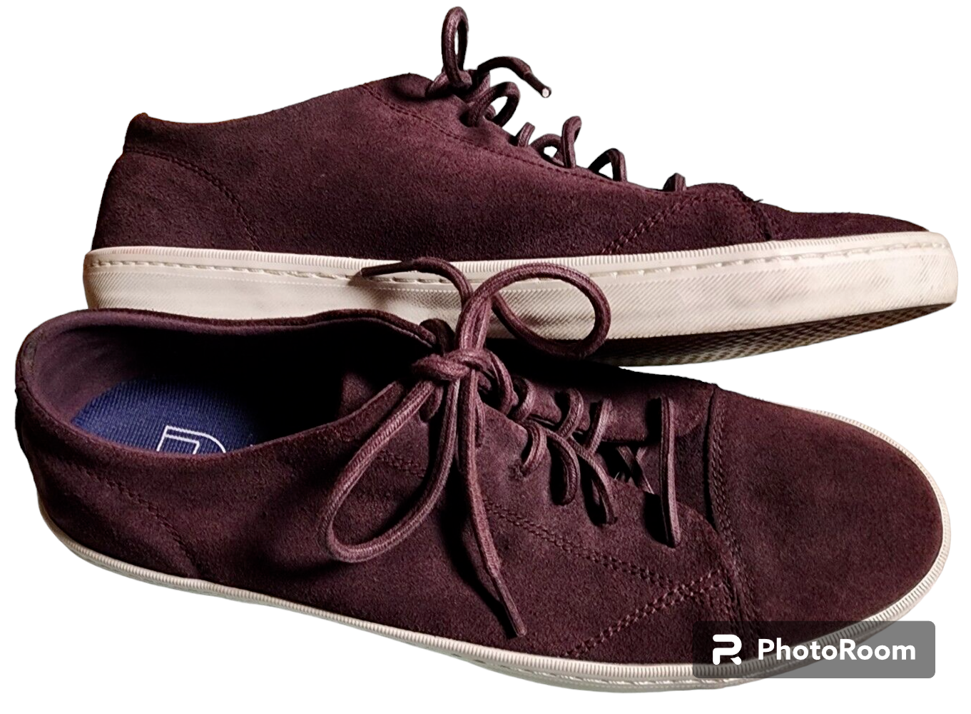 SAOLA Sneakers Cole Haan bordeaux scamosciate taglia 10 uomo comode pelle