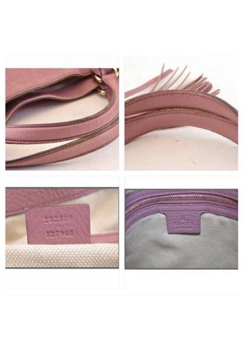 GUCCI Handbag Soho Interlocking GG Calfskin Leather Tote - Picture 7 of 12
