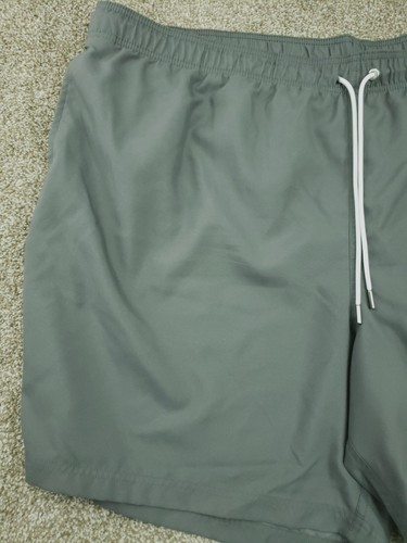 Lands' End Sweat Shorts Mens 3XL Green Lightweight Quick Dry Athletic Drawstring - Picture 4 of 17