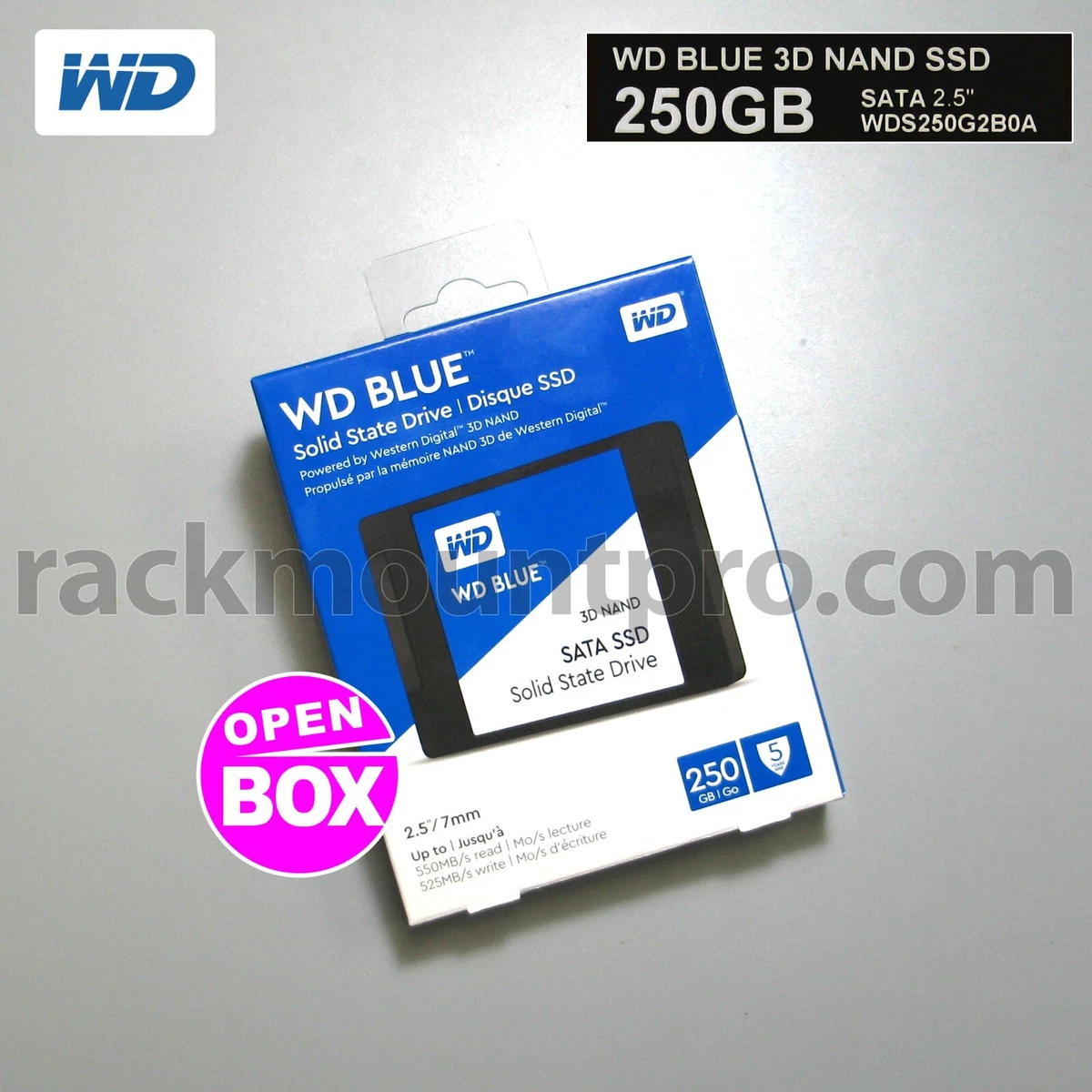 WD WDS250G2B0A SATA III - Disque SSD WD 