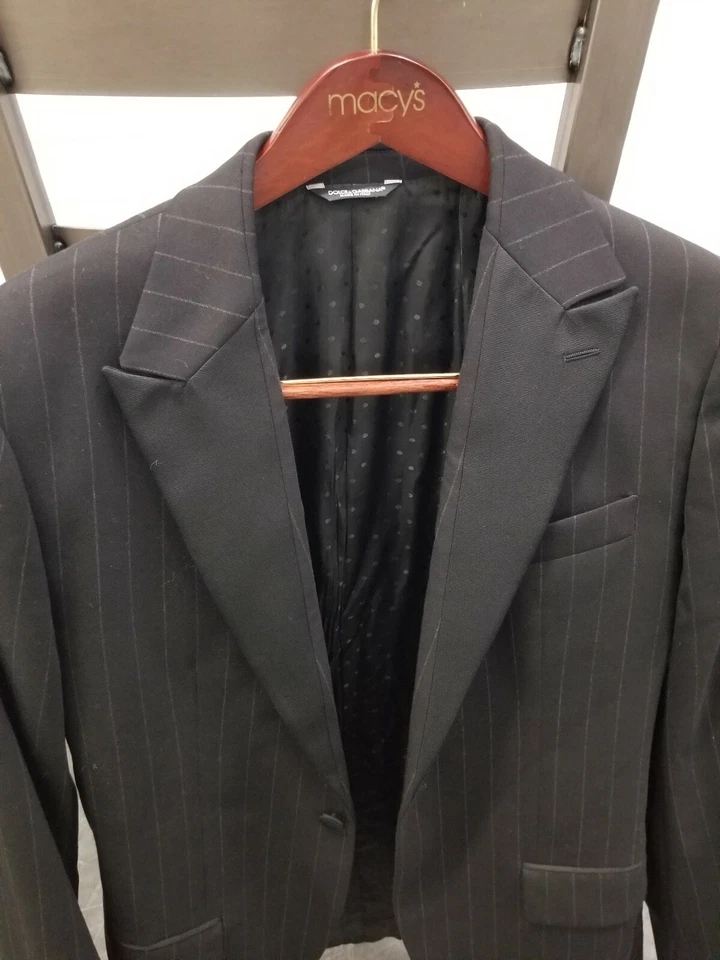 Chaqueta Dolce & Gabbana Geométrica Tux 38R (48EU) Edición Etiqueta Negra... Foto 2 de 4