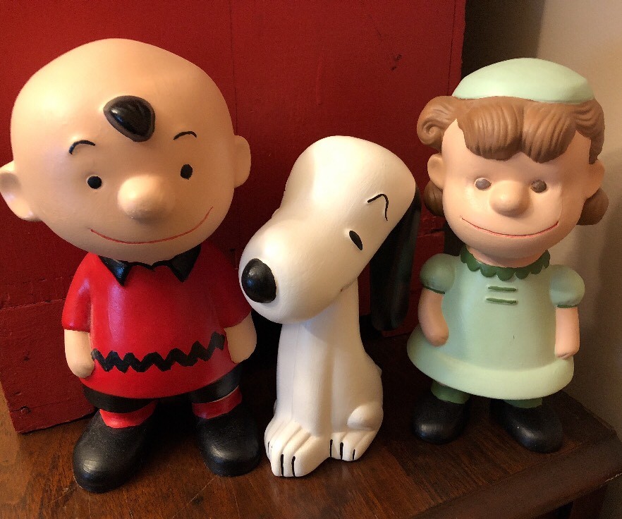 Vintage Snoopy Charlie Brown Lucy Peanuts Gang Ceramic