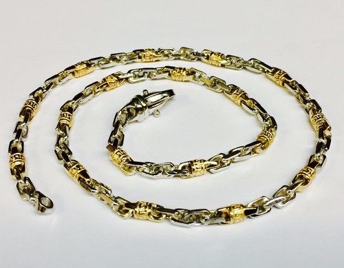 18k Solid Gold Handmade Fashion Link 