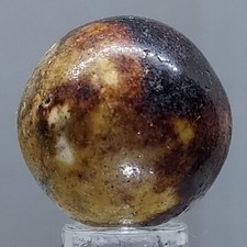 Vintage Clay Marble .83 Inch Mint Condition Combined Shipping