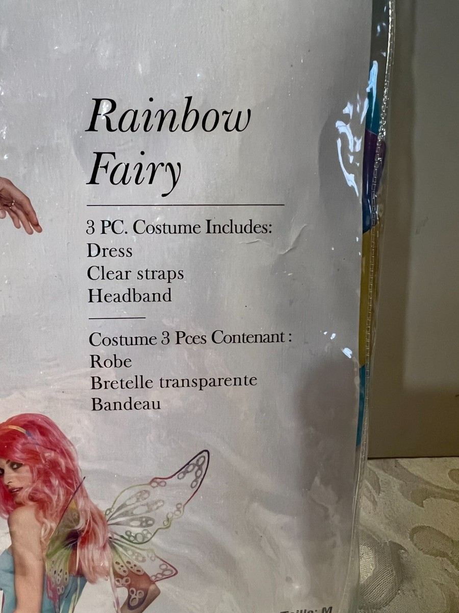 Leg Avenue Rainbow Fairy Sexy 3 Pc Costume Cosplay Adult