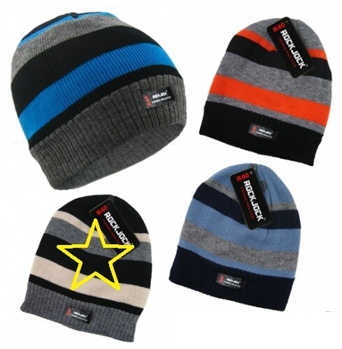 boys black beanie hat