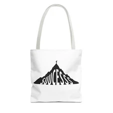 Motivational Success Tote Bag, Inspirational Gift, Positive Vibes