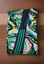 ADIDAS AOP Hyper Real Athletic Shorts Boys Sz L Multicolor Aeroready/ 14-16