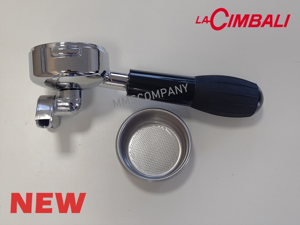 チンバリポルタLa Cimbali ポルターフィルターセットシングル&ダブル×2 La Cimbali Parts – Double Portafilter Set with Filter Basket