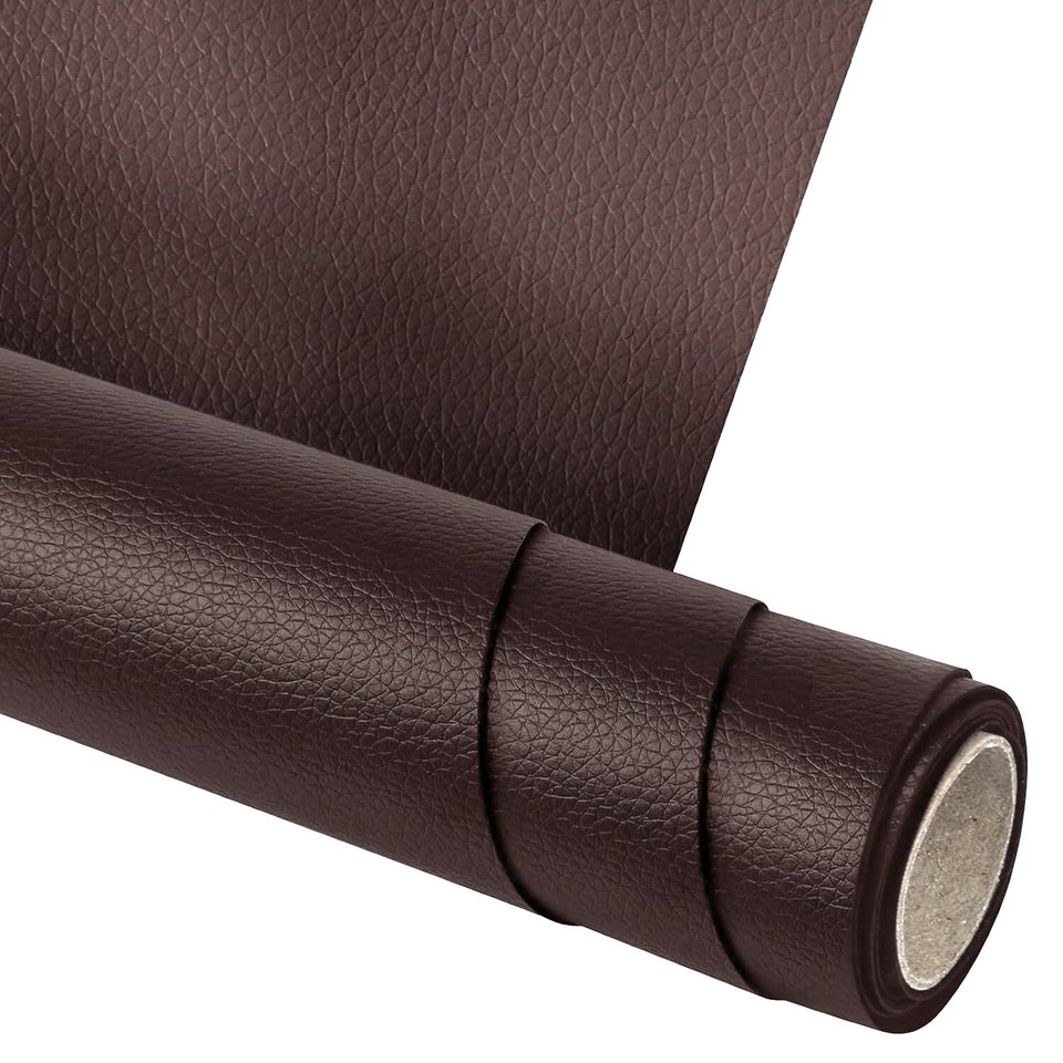 Brown Leather Repair Patch Self Adhesive for seat Sofa Jackets Handbags 54"x20" eBay