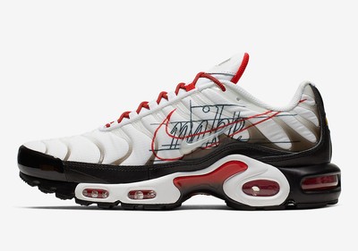 Mens Nike Air Max Plus Trainers CK9392 100 White/Red Size UK 9.5 EU 44.5 |  eBay
