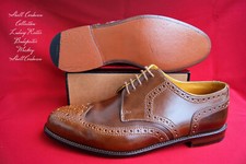 Ludwig Reiter Pferdeleder Whiskey Shell Cordovan UK 9,5 BUDAPESTER Ravello Top!