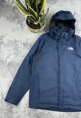 The North Face HyVent TNF Blue Men M Gorpcore Outdoor Light Jacket