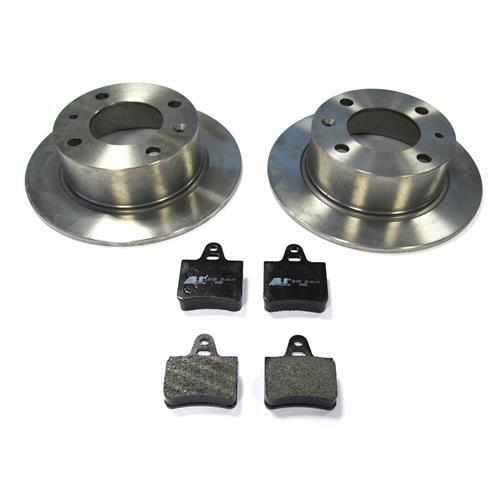 TRW 2x Bremsscheibe Hinten 224 Voll Für Citroën BX XB-_ DF1117
