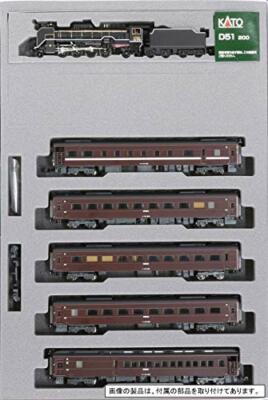 KATO 10-1499 N Gauge D51 200 35 Series SL Yamaguchi 6-Car Set