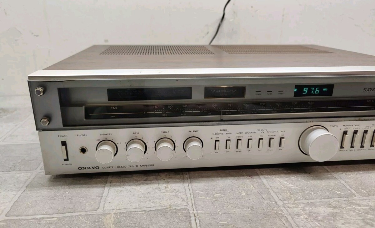Onkyo TX-5000 Quartz Locked Tuner Amplifier READ | eBay