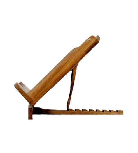 Handmade Natural Chestnut Wooden Lectern Tabletoppodium from Mount Athos Greece - Image 2 of 4