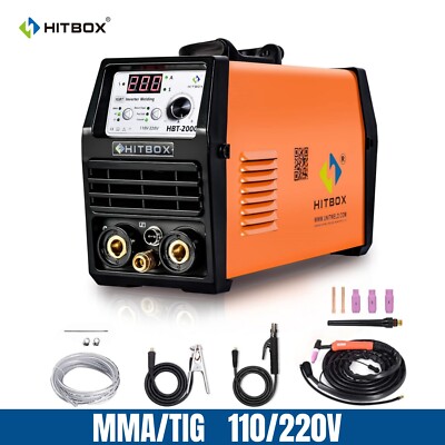 Useful Aluminum Welding Machine Cold TIG Welder 110V/220V Compact 200Amp Pulse