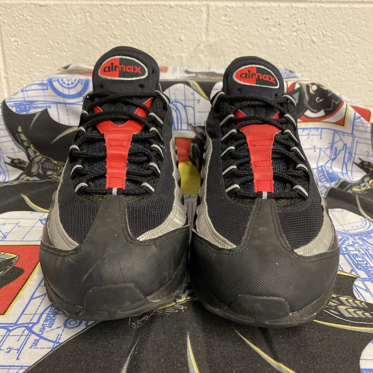 ふかゆう NIKE AIR MAX 95 INDSTRKT\"BLACK\" New Nike Air Max 95 Utility Black Cool Grey Mens US Size 7.5