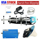 850Mhz Cell Phone Signal Booster Amplifier Kit Cdma Mobile Repeater For Home