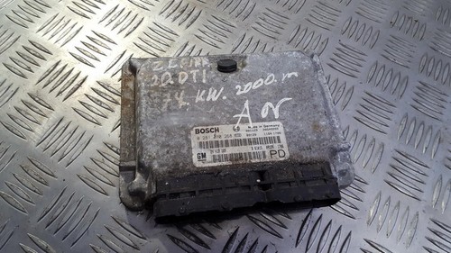 0281010268 Motormanagement, Steuergerät, ECU  24417169 Opel Zafi DE341581-59