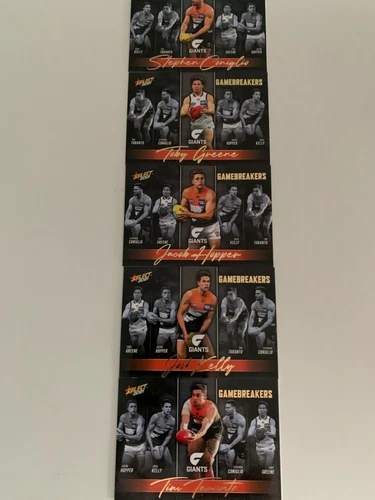 2021 AFL SELECT FOOTY STARS GAMEBREAKERS TEAM SET (5) CARDS (YOU CHOOSE ) - Picture 9 of 19
