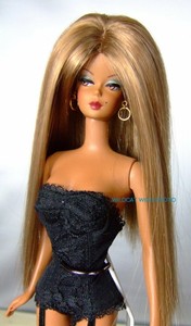 bald barbie with wigs