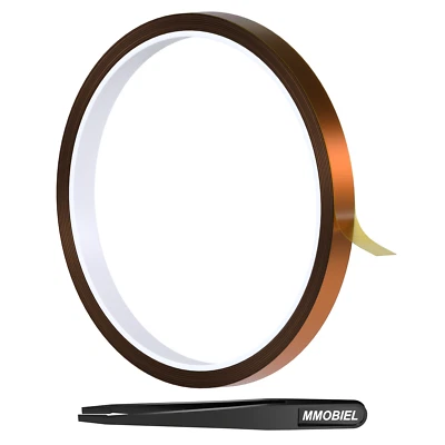 10mm ESD Hitzebeständiges Polyimid Klebeband 30m Hitzebeständig bis zu 280°C - Bild 1 von 4