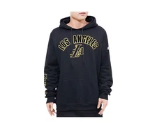 Pro Standard NBA Los Angeles Lakers Stacked Logo Black Hoodie BLL552613-BLK