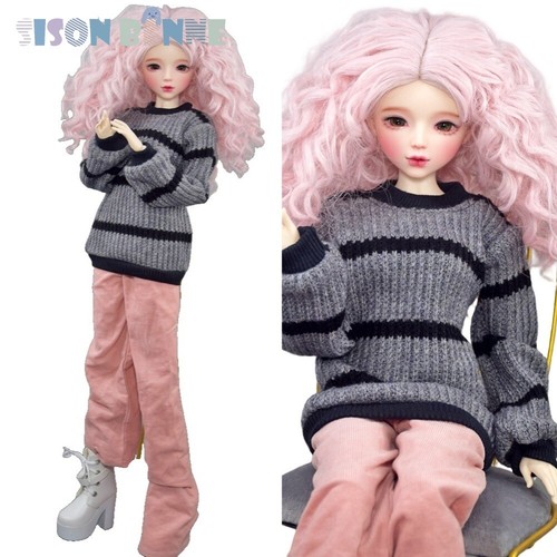 56cm BJD Doll Jolie Poupée Fille + Visage Peint À La Main