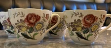 4 Spode Copeland Gainsborough England Tea CUPS