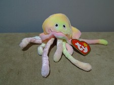 TY TEENIE BEANIE BABIES GOOCHY THE JELLYFISH PLUSH MA586 