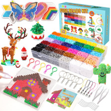 Merryxgift Fuse Beads -11000Pcs Iron Beads Set for Kids 36 Colors 5Mm Iron Beads