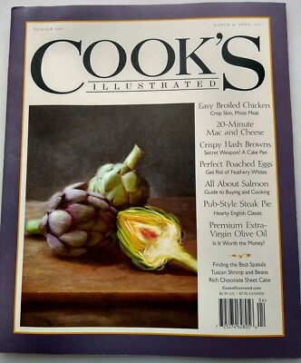 Cook's Illustrated Magazine #145 March/April 2017
