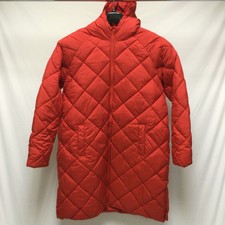 Amazon Essentials Womens Red Long Sleeve Hooded Quilted Puffer Coat Size Xl