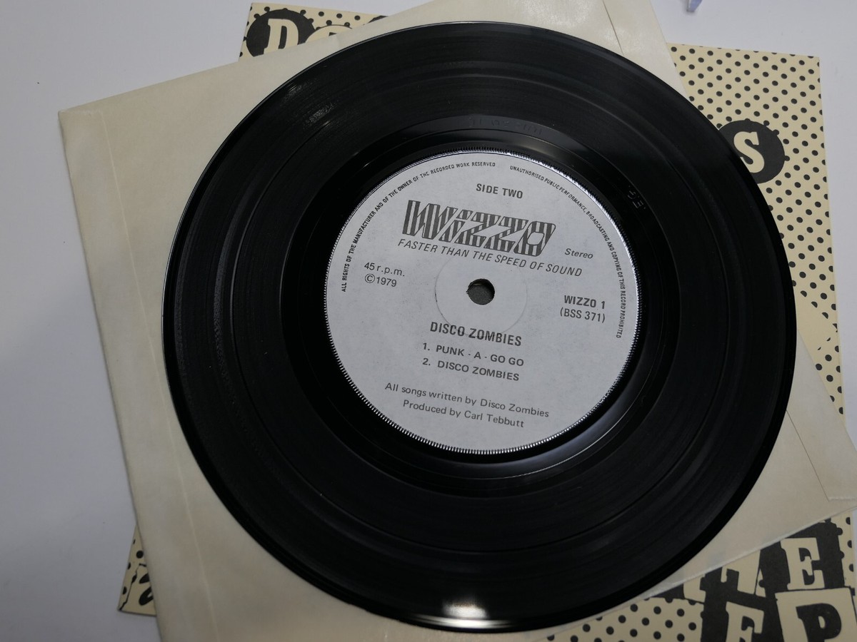 VINYL / DISCO ZOMBIES / The Invisible EP / WIZZO 1 UPTOWN