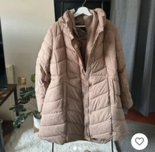 Jessica Simpson Dusky Pink Puffer Coat 14. Worn Twice. Fits 16 To 18