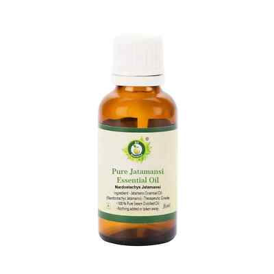 R V Essential Pure Jatamansi Essential Oil Nardostachys Jatamansi Spikenard Oil