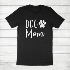 Dog Mom Fur Mama Pet Lover Animal Pawprint Gift for Her Paw Print Unisex T-Shirt