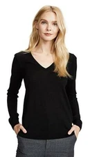 NEW Club Monaco Agnes Sweater in Black - Size L #S3667