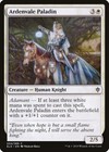 Magic the Gathering (mtg): ELD: Ardenvale Paladin  (x 4)