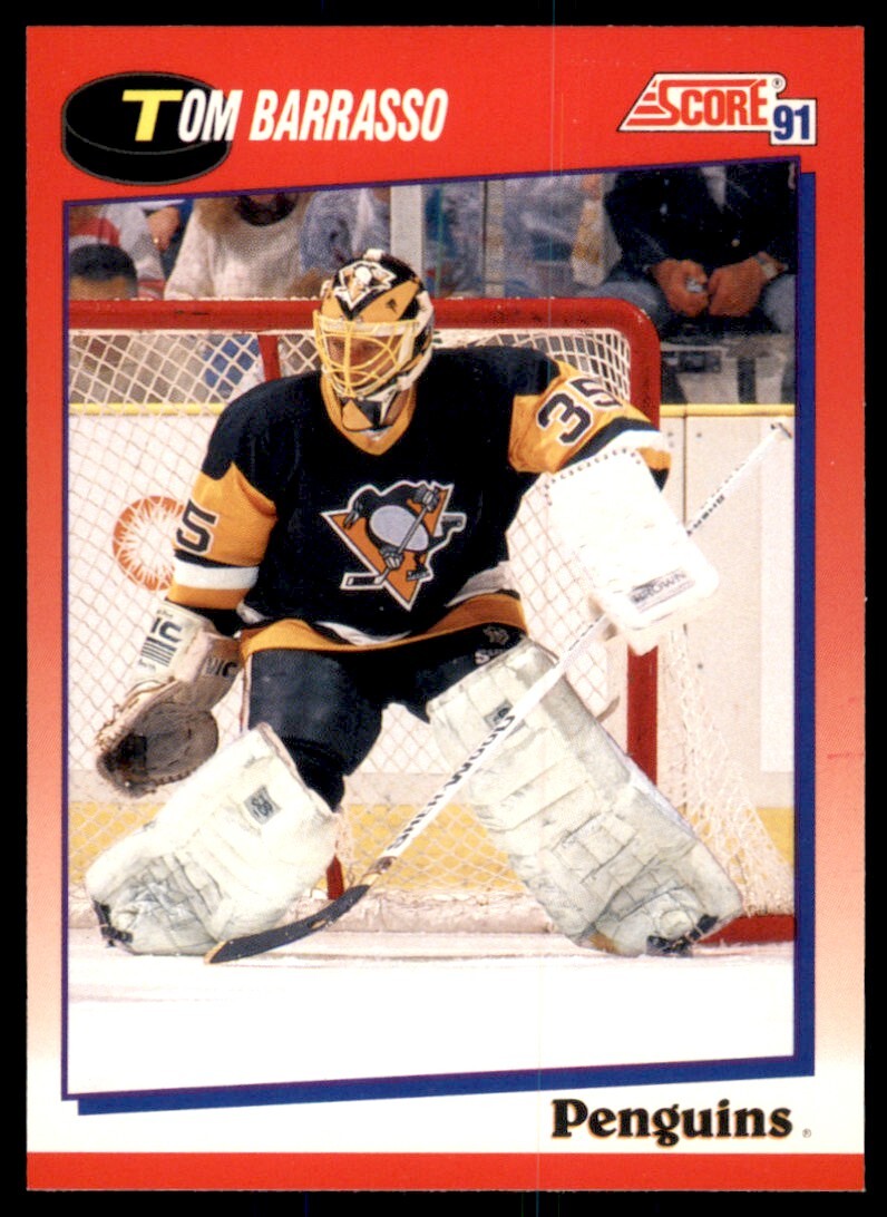 1991-92 Score Canadian Bilingual Tom Barrasso #225