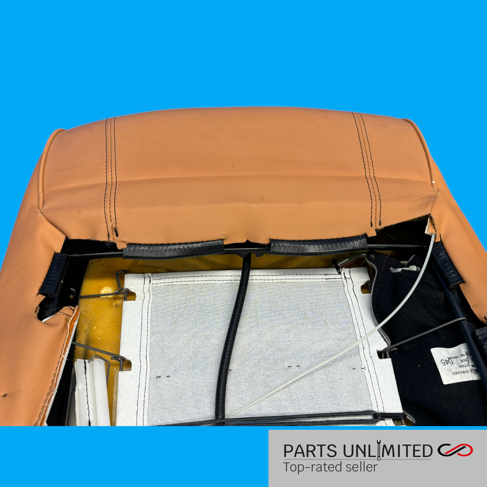 03-12 Maserati Quattroporte M139 OEM front left driver side seat cushion upper *