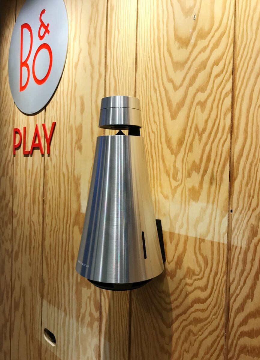 Beosound 2 wireless speaker in silver - Bang Olufsen