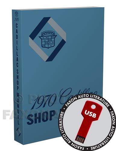 1970 Cadillac Shop Manuell Und KöRper Service USB Deville Eldorado Fleetwood-image