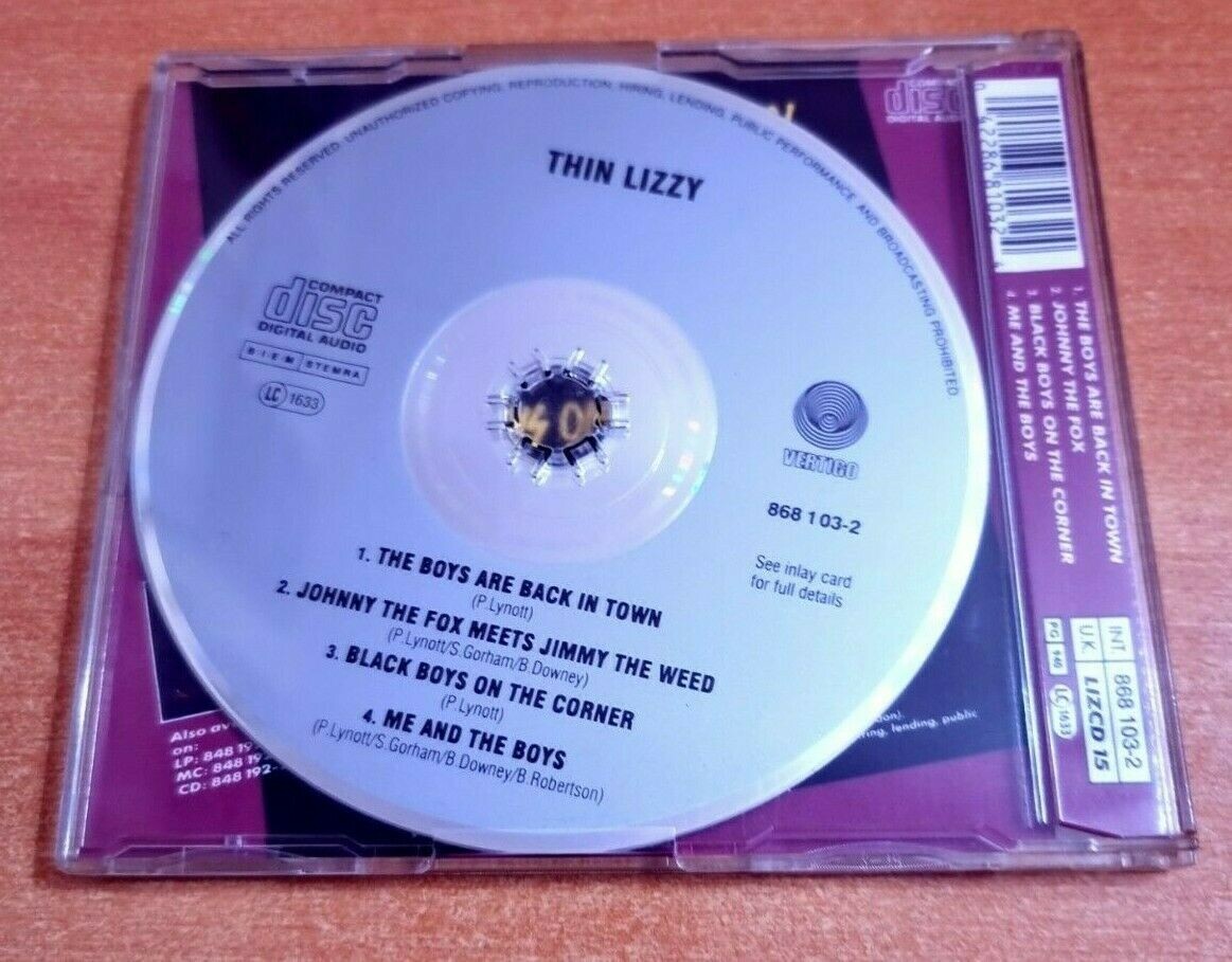 THIN LIZZY    Phil Lynott    4枚組 CD THIN LIZZY Phil Lynott 4枚組 CD 洋楽