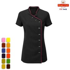 Beauty Tunic Hairdresser SPA Salon Tunic Top Shirts Dentist Medical Uniforms