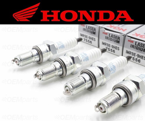 Set of (4) NGK IMR9E-9HES Spark Plugs Honda (See Fitment Chart) #31912-MFL-003 - Foto 3 di 3
