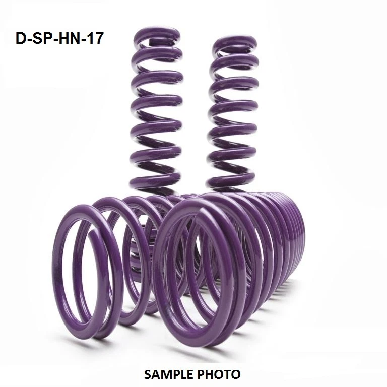 D2 PRO Lowering Springs 2.5" F/2.25" R  For 94-01 Acura Integra DC2 - D-SP-HN-17 - Image 2 of 4